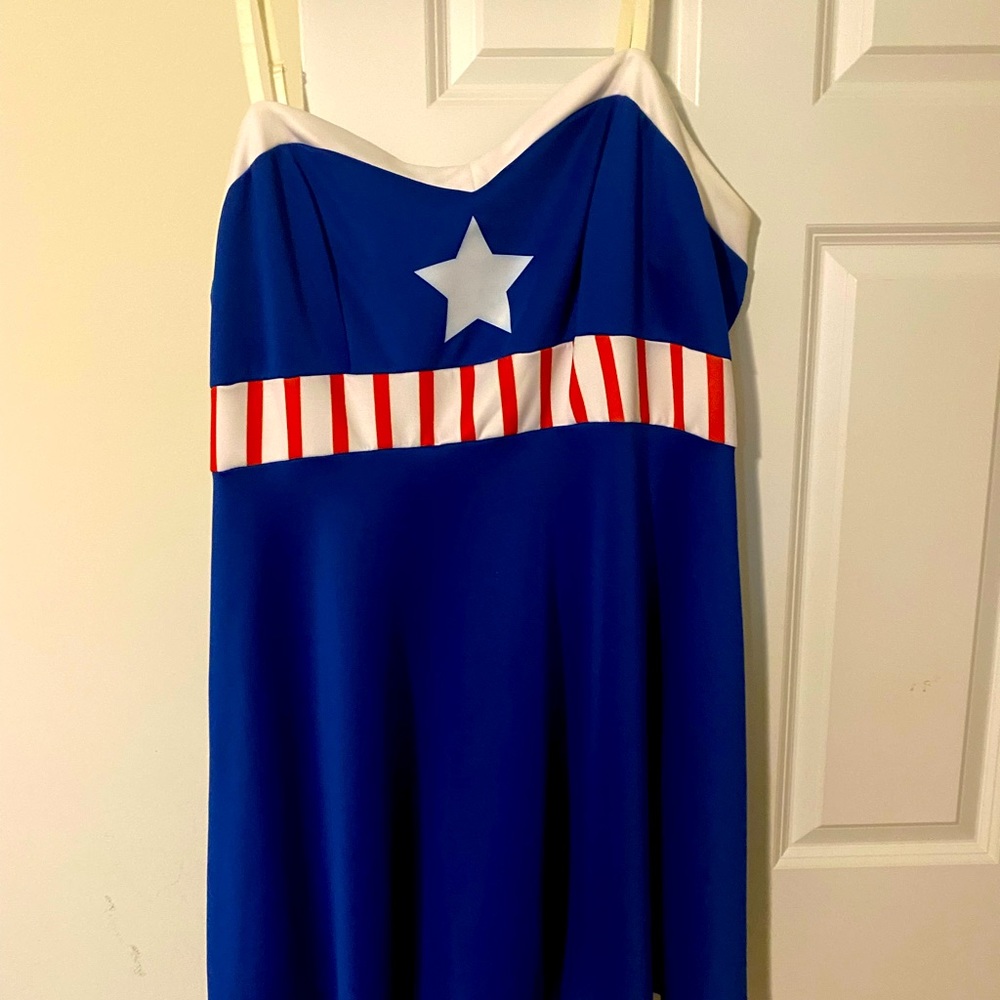 Torrid Capital America themed dress 5x NWOT